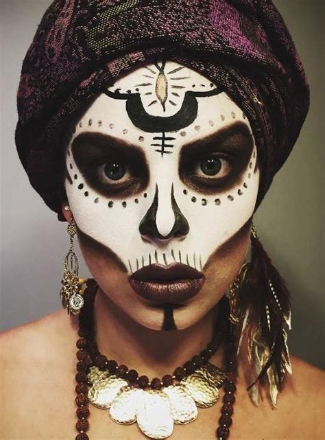 Voodoo face painting